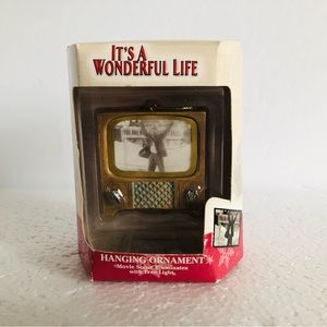 It’s A WONDERFUL LIFE 2003 TV CHRISTMAS ORNAMENT #113019 HELLO BEDFORD FALLS